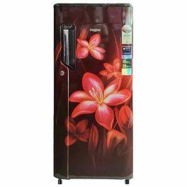 Whirlpool 200 IMPC PRM, 180L 1 Star Direct-Cool Single Door Refrigerator, 10 Years Warranty on Compressor, Wine Gloria