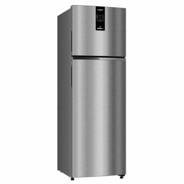 Whirlpool IFPROINVCNV278, 235L 2 Star Intellifresh Pro Convertible Frost Free Double-Door Refrigerator, 10 Years Warranty on Compressor, ILLUSIA STEEL
