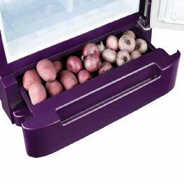 Whirlpool 215 IMPRO ROY, 192 L 4 Star, Icemagic Pro Inverter Direct-Cool Single Door Refrigerator, With Base Drawer, Purple Antelia