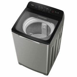 Haier HWM75-H678ES8, 7.5 KG Fully Automatic Top Load Machine with Storm Pulsator, Back Panel and Built-In Heater, Brown Grey