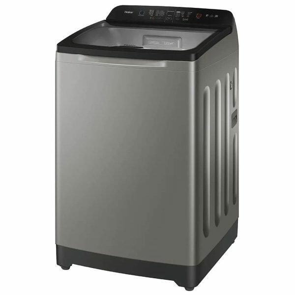 Haier HWM75-H678ES8, 7.5 KG Fully Automatic Top Load Machine with Storm Pulsator, Back Panel and Built-In Heater, Brown Grey