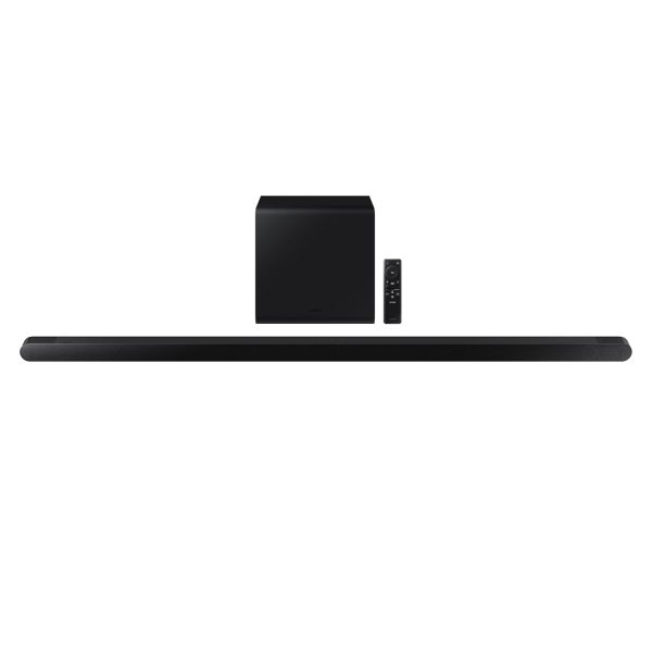 Samsung S800B/XL, 330 Watt 3.1.2 Channel Soundbar with Wireless Subwoofer, Dolby Atmos, Built in Alexa, Airplay and Wi-Fi, Black
