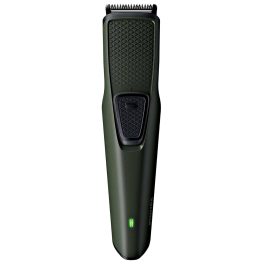 Philips BT1230/15, Small but Powerful Beard Trimmer with Stainless Steel Blades, USB Charging, with 30 Minutes Cordless Use, Black