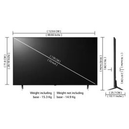LG 55 Inch QNED TV (55QNED80SRA, Black)