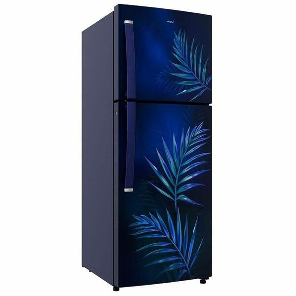 Whirlpool NEO 278LH PRM, 235 L 2 Star Frost Free Double Door Refrigerator, Freezer 56 Ltr, 10 Years Warranty on Compressor, Sapphire Palm