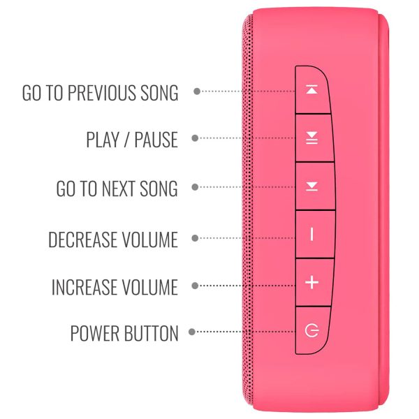 Saregama Carvaan Hindi Mini 2.0, Coral-Pink