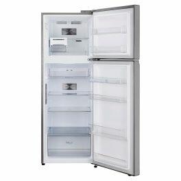 LG 322L 3 Star Double Door Refrigerator (GL-T342TPZX, Shiny Steel)