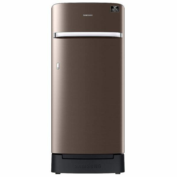 Samsung 189L 5 Star Single Door Refrigerator (RR21C2H25DX, Luxe Brown)