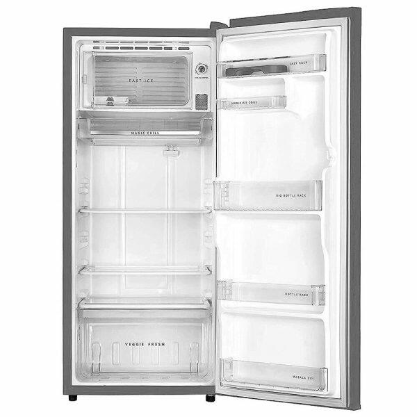 Whirlpool 192L 3Star SingleWhirlpool 215 IMPRO PRM, 192 L 3 Star Icemagic Pro Inverter Direct-Cool Single Door Refrigerator, 10 Years Warranty on Compressor, Cool Illusia Door Refrigerator (215 IMPRO PRM 3S, Cool Illusia)