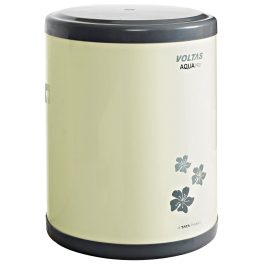 Voltas Aqua Pro, 10 Litre Water Heater with 8 Bar Pressure, 5 Star Rating, Adjustable Knob to set Temperature and Durable Plastic Body, White