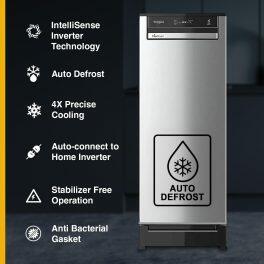 Whirlpool 215 VMPRO ROY 3S, 192 L 3 Star Vitamgic Pro Inverter Direct-Cool Single Door Refrigerator , Auto Defrost Technology, Alpha Steel