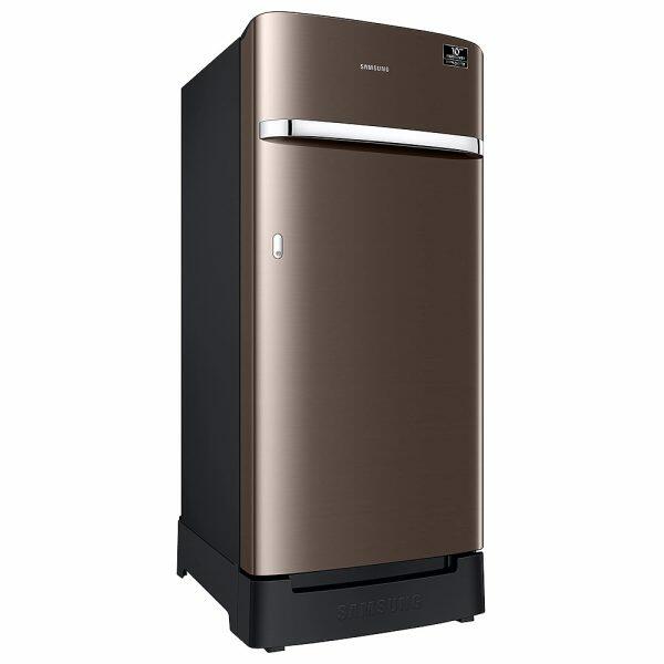 Samsung 189L 5 Star Single Door Refrigerator (RR21C2H25DX, Luxe Brown)