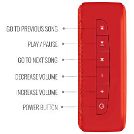 Saregama Carvaan Mini Hindi 2.0, Sunset Red