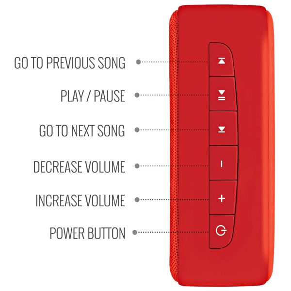 Saregama Carvaan Mini Hindi 2.0, Sunset Red