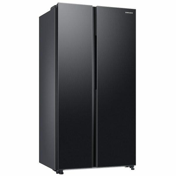 Samsung 653L Side by Side Refrigerator (RS76CG8115B1, Matt Black)