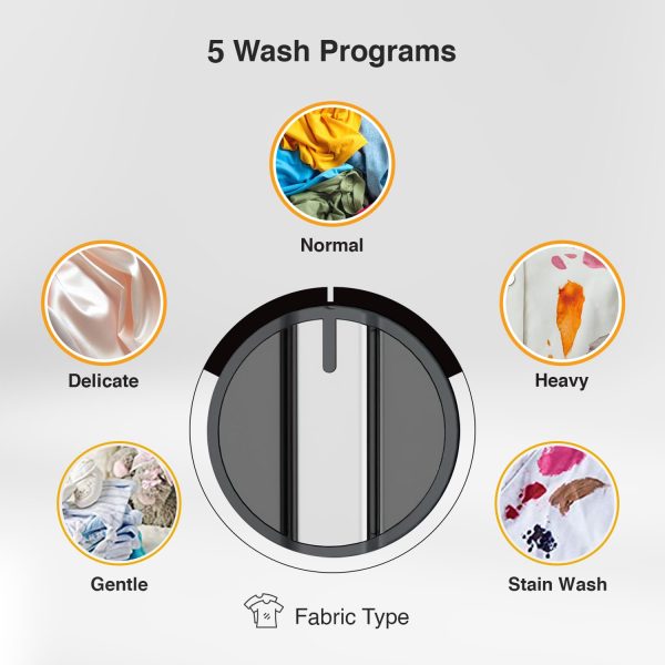 Whirlpool 11 kg 5 Star Semi-Automatic Top Loading Washing Machine with Dynamix Detergent Dispenser, Turbo Lint Filter, Graphite Grey, Ace XL