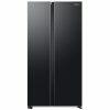 Samsung 653L Side by Side Refrigerator (RS76CG8115B1, Matt Black)