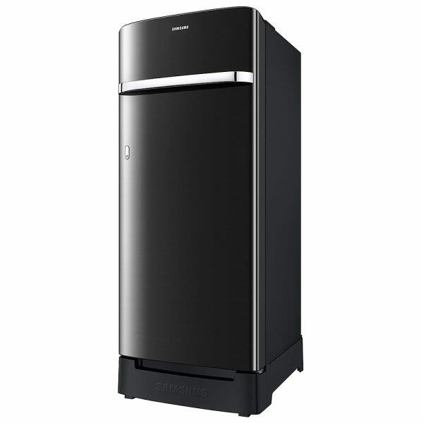 Samsung 215L 3Star Single Door Refrigerator (RR23D2H23BX, Luxe Black)