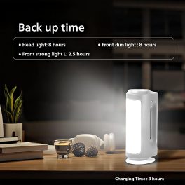 Philips Helio, Multi Functional Rechargable LED Lantern with 3 Lighting Modes and Dimmability Brightness Control, White