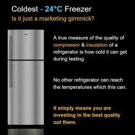 Whirlpool NEO278LHCLSPLS, 235 L 1 Star Frost Free Double Door Refrigerator, Freezer 56 Ltr, 10 Years Warranty on Compressor, Athena Steel