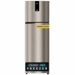 Whirlpool NEO DF278 PRM, 235 L 2 Star Frost Free Double Door Refrigerator, Freezer 56 Ltr, 10 Years Warranty on Compressor, Brushed Gold