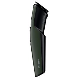 Philips BT1230/15, Small but Powerful Beard Trimmer with Stainless Steel Blades, USB Charging, with 30 Minutes Cordless Use, Black