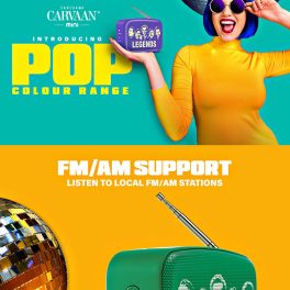 Saregama Carvaan Hindi Mini 2.0, Coral-Pink