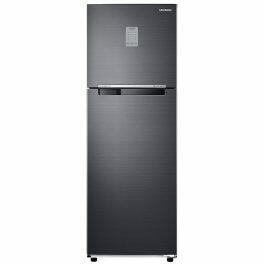 Samsung 256L 2 Star Double Door Refrigerator (RT30C3732BX, Luxe Black)
