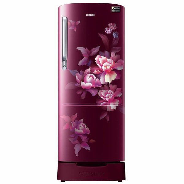 Samsung 183L 3Star Single Door Refrigerator (RR20C1824HN, Poppy Red)