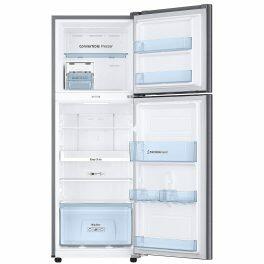 Samsung 236L 3 Star Double Door Refrigerator (RT28C3733SL, Clean Steel)