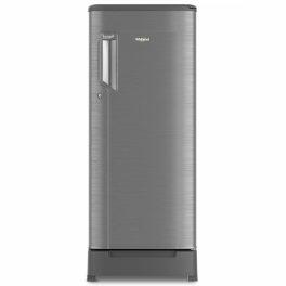 Whirlpool 205 IMPC ROY, 184 L 3 Star Ice-magic Pro Inverter Direct-Cool Single Door Refrigerator, With Base Drawer, 10 Years Warranty on Compressor, Lumina Steel