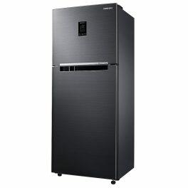 Samsung 256L 3 Star Double Door Refrigerator (RT30C3733BX, Luxe Black)