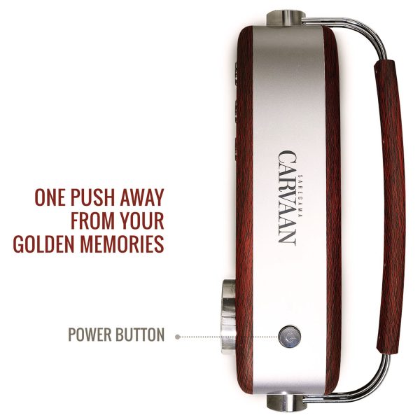 Saregama Caravan Premium Hindi, Cherrywood Red