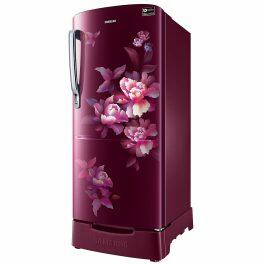 Samsung 183L 3Star Single Door Refrigerator (RR20C1824HN, Poppy Red)