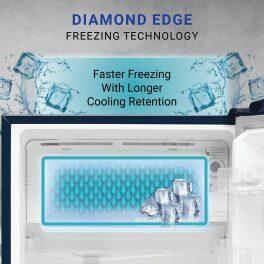 Haier HRD-1962PRLCRL, 175 Litre 2 Star Single Door Refrigerator, with base drawer Red Lotus