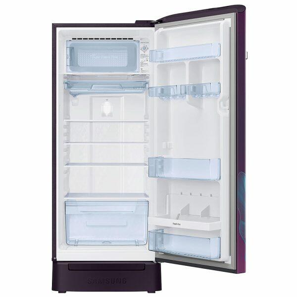 Samsung 215L 5Star Single Door Refrigerator (RR23D2H259R, Paradise Purple)