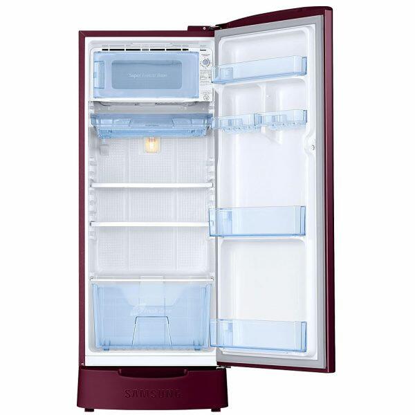 Samsung 183L 3Star Single Door Refrigerator (RR20C1824HN, Poppy Red)