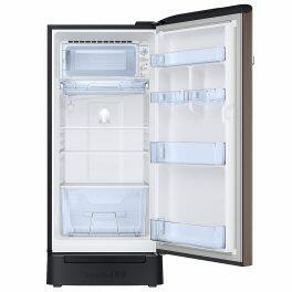 Samsung 189L 5 Star Single Door Refrigerator (RR21C2H25DX, Luxe Brown)