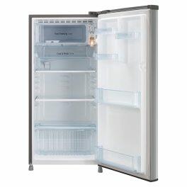 LG 185L 3 Star Single Door Refrigerator (GL B199OPZD, Shiny Steel)