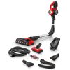 Bosch BCS71PETIN, Cordless Vacuum Cleaner specializing Animal Cleaning with Rechargeable Battery, Flex Tube and LED Lighting, Tornado Red