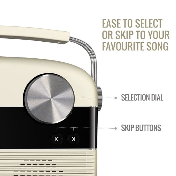 Saregama Carvaan Hindi, Porcelain White