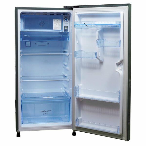 Panasonic 197L 2 Star Single Door Refrigerator (NR-A201BLSN, Silver)