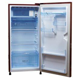 Panasonic 197L 2 Star Single Door Refrigerator (NR-A201BTRN, Floral Red)