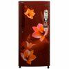 Panasonic 197L 2 Star Single Door Refrigerator (NR-A201BTRN, Floral Red)