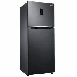 Samsung 256L 3 Star Double Door Refrigerator (RT30C3733BX, Luxe Black)