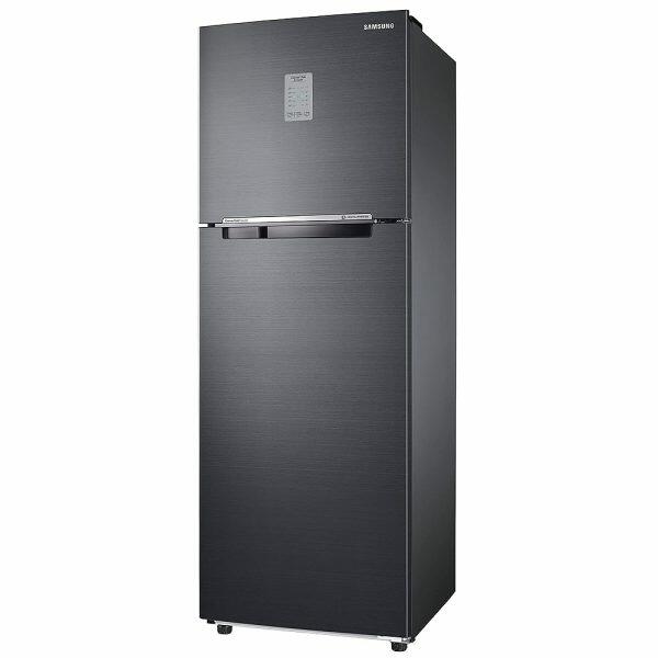Samsung 256L 2 Star Double Door Refrigerator (RT30C3732BX, Luxe Black)