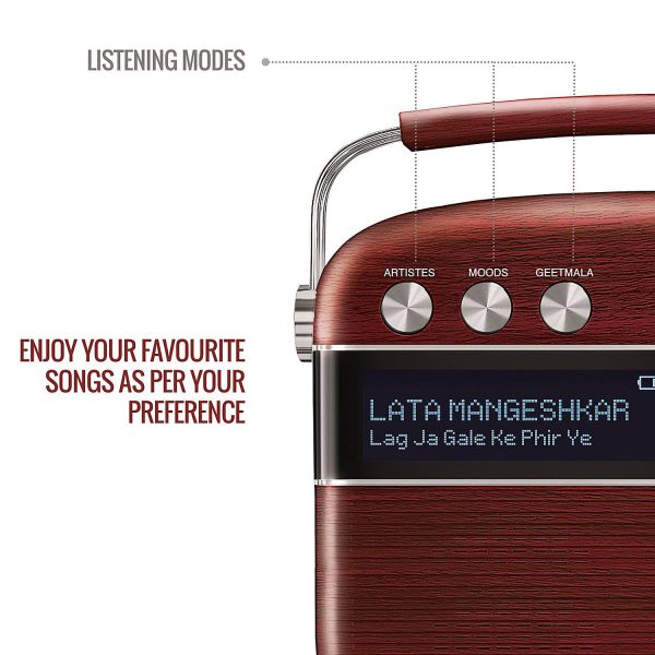 Saregama Carvaan Hindi, Cherry Wood