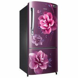 Samsung 183L 3 Star Single Door Refrigerator (RR20C1723CR, Camellia Purple)