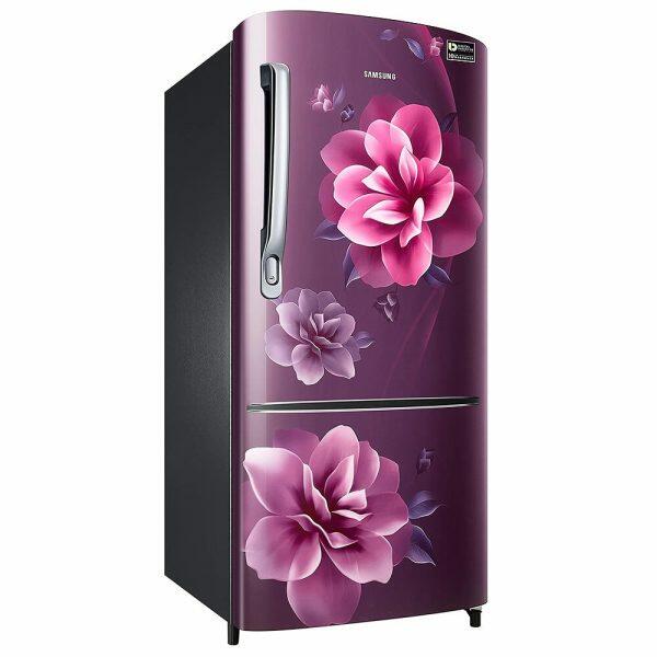 Samsung 183L 3 Star Single Door Refrigerator (RR20C1723CR, Camellia Purple)