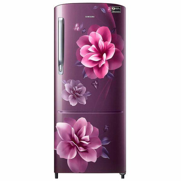 Samsung 183L 3 Star Single Door Refrigerator (RR20C1723CR, Camellia Purple)